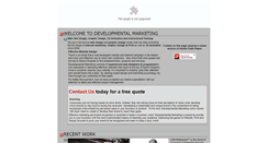 Desktop Screenshot of developmentalmarketing.com